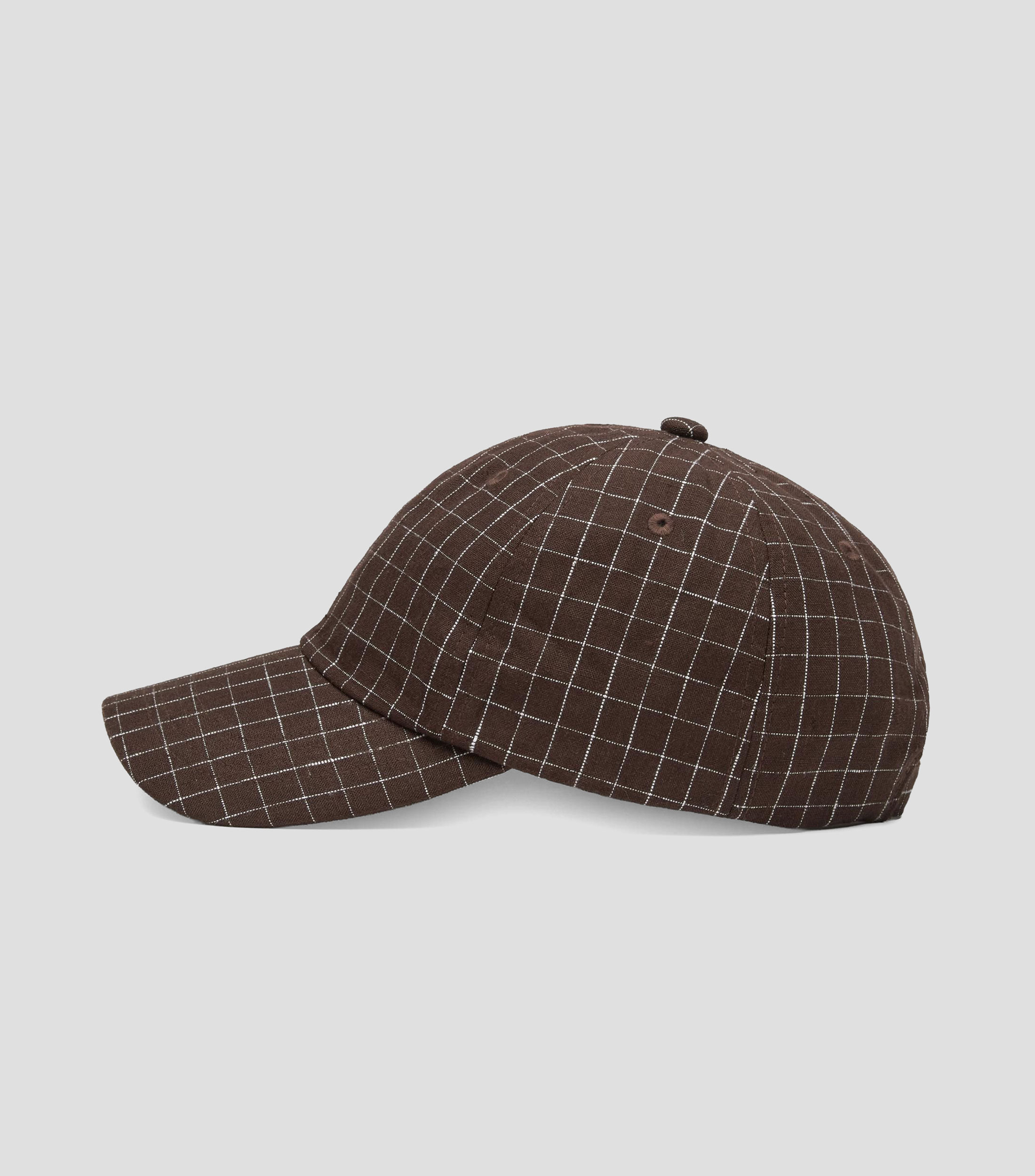 Gorra a cuadros Mujer